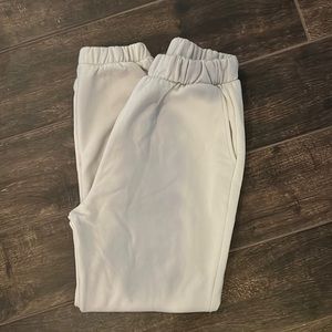 Zara tan jogging pants